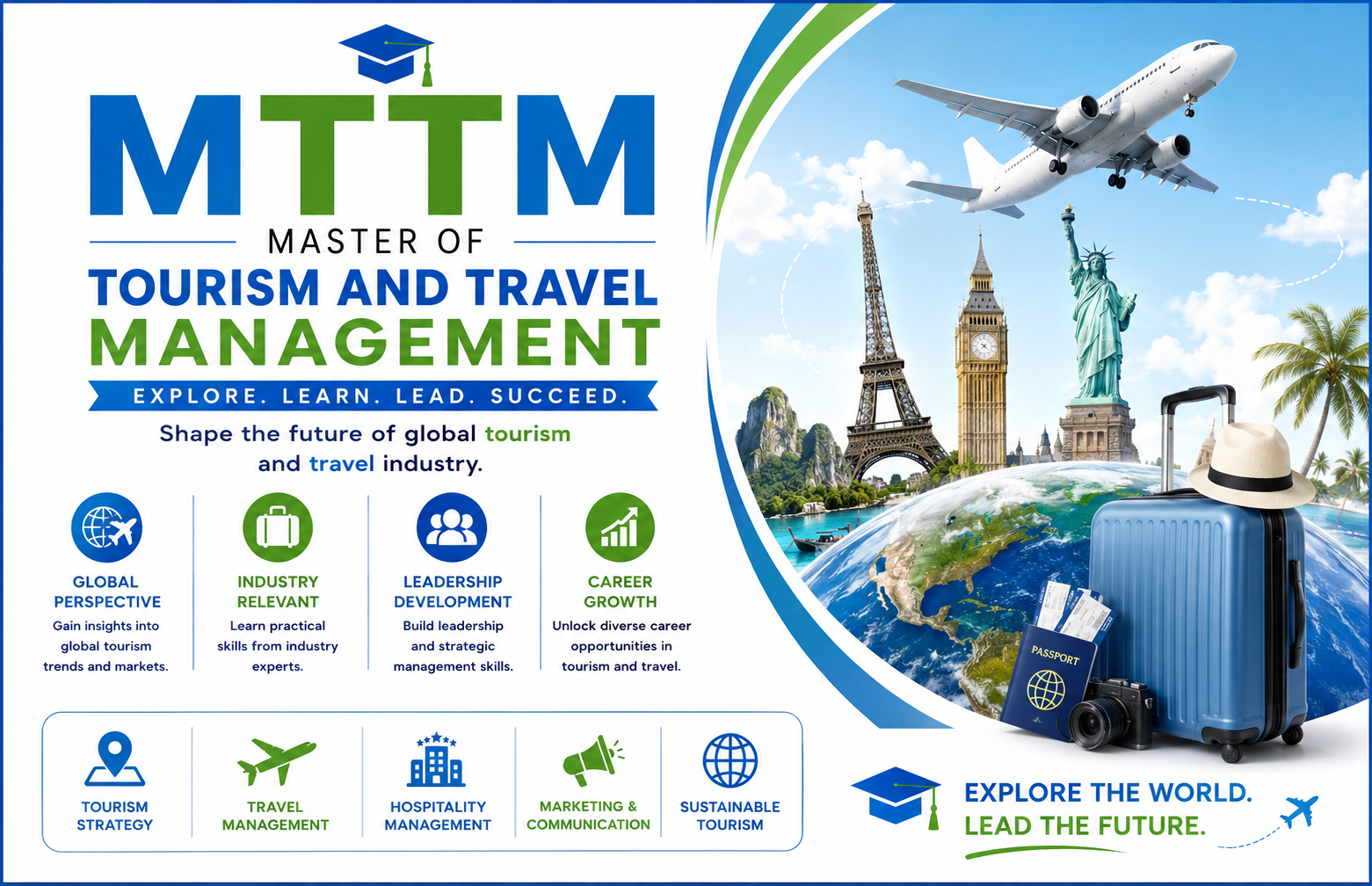 MTTM - Master of Tourism and Travel Management